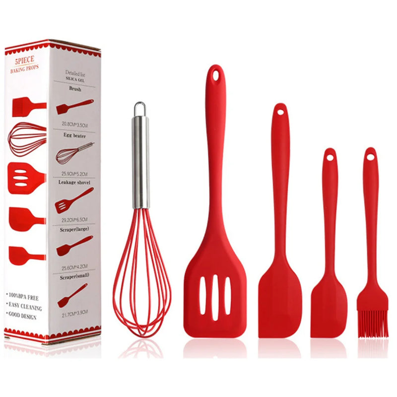 KIT Utensílios de cozinha com 5 unidades